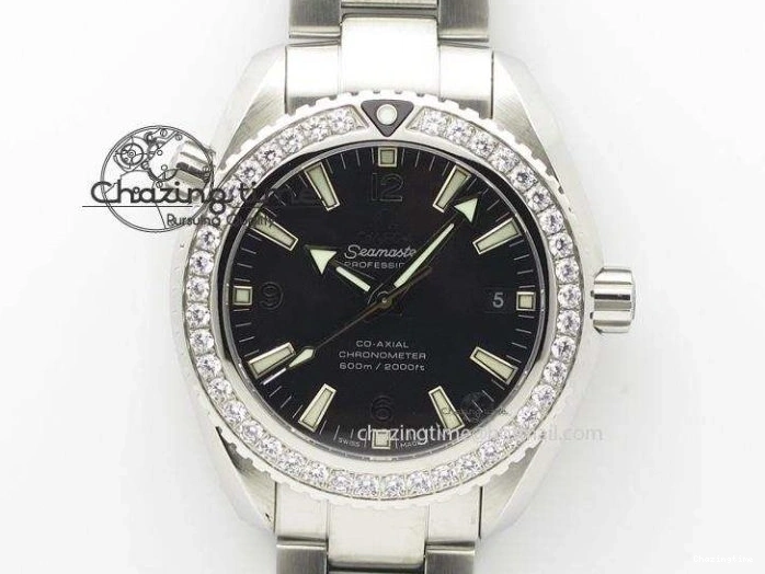 0316 SEAMASTER 300M 43.5MM BLACK CERAMIC VSF 1:1 BEST EDITION BLACK DIAL ON BLACK RUBBER STRAP A FashionForward 7766